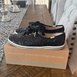Keds for Kate Spade New York Glitter Lace-up Sneakers